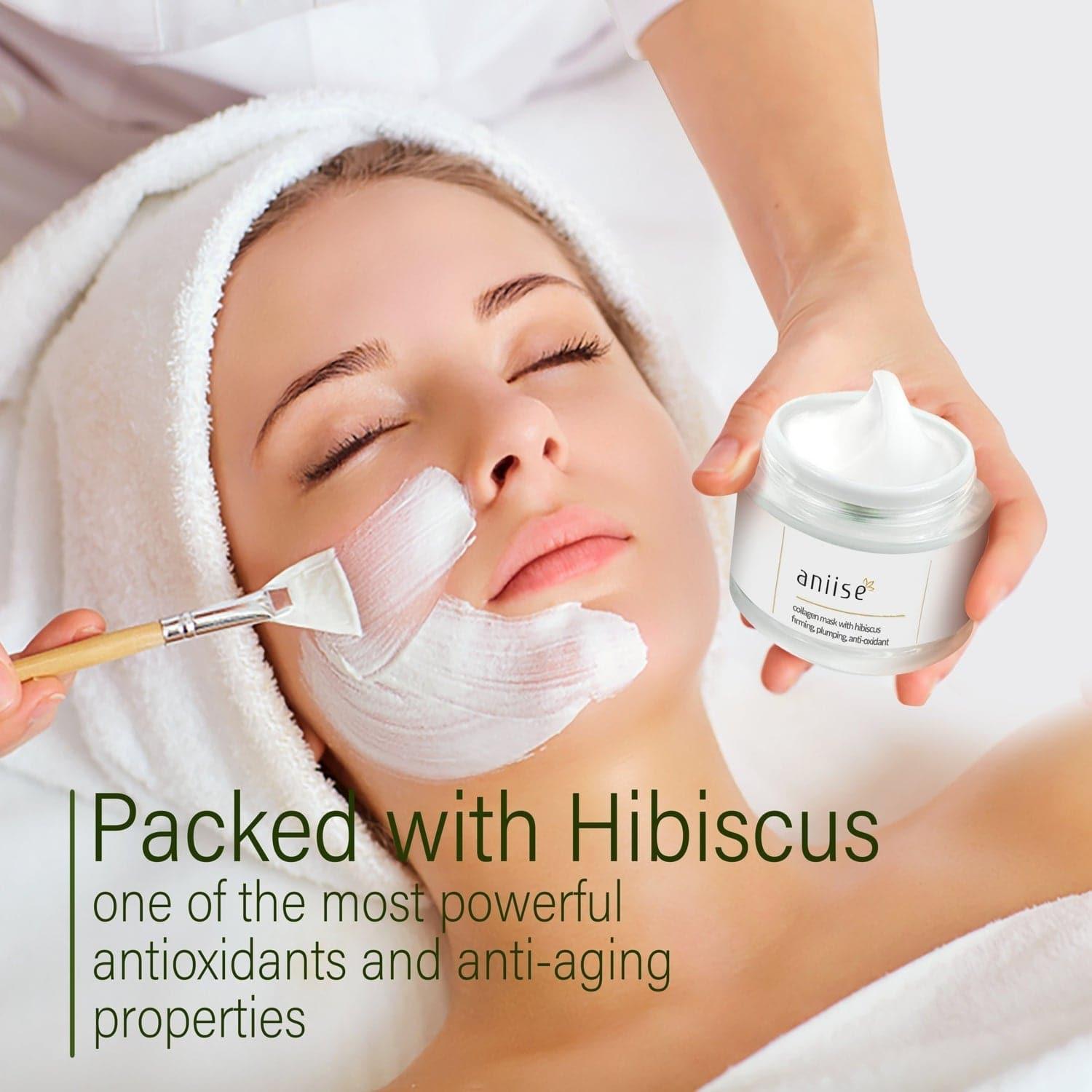 Collagen Facial Mask with Hibiscus - Puritific