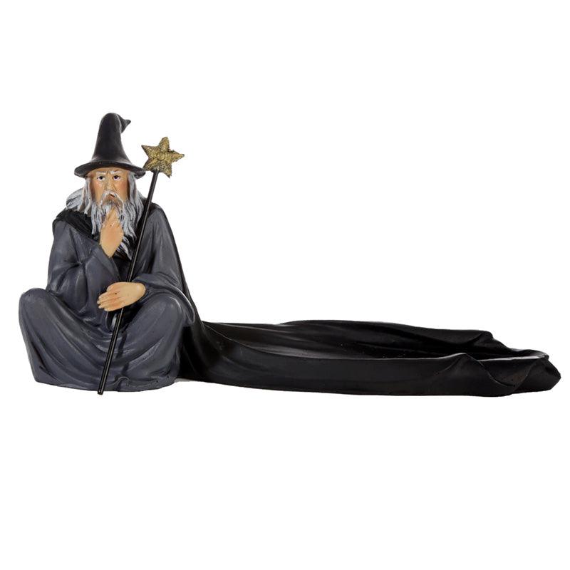 Collectable Spirit of the Sorcerer Wizard - Ashcatcher Incense Stick Burner INC548-0