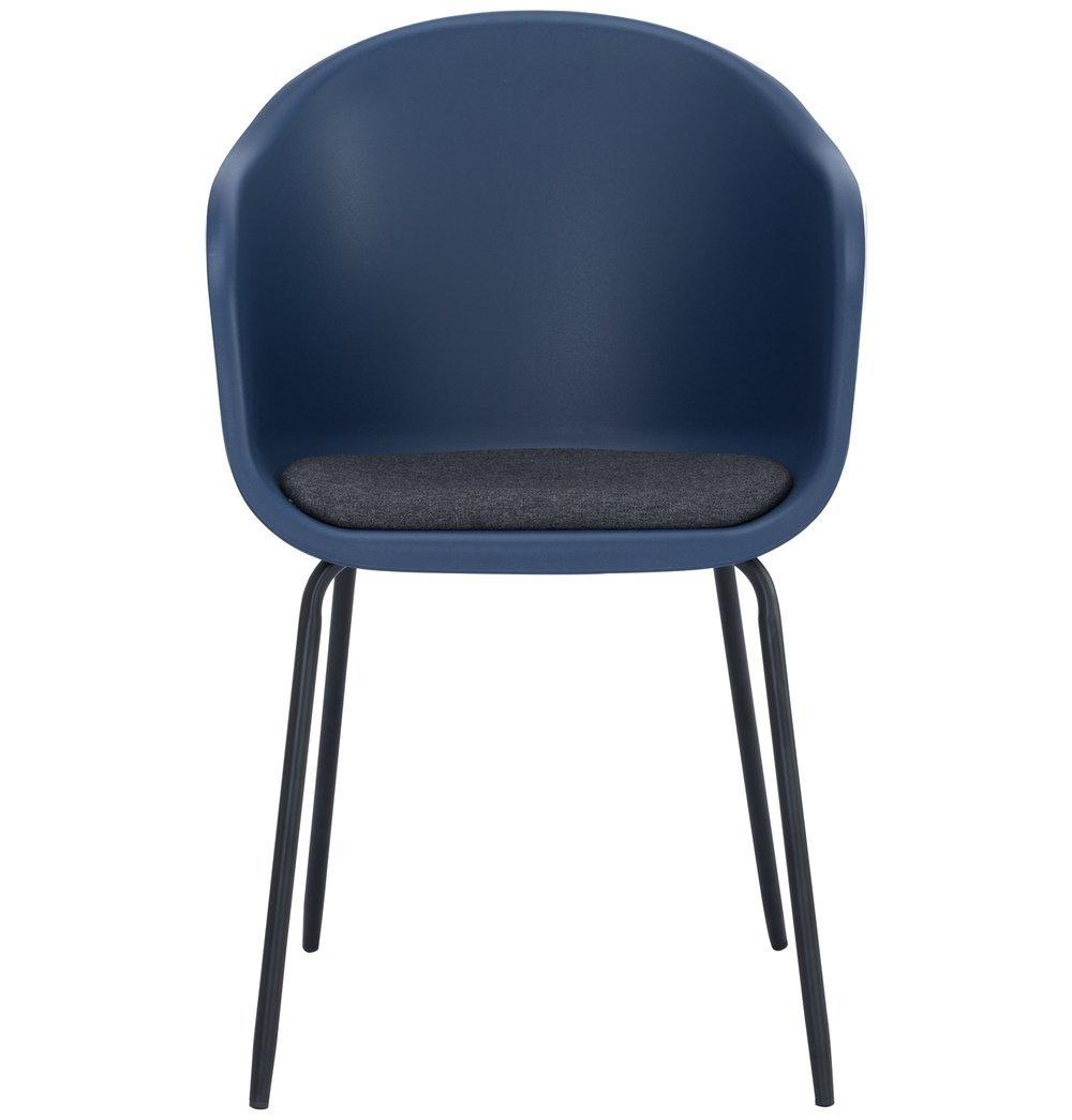 Colleen Dining Armchair - Midnight Blue-1