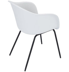 Colleen Dining Armchair - White-3