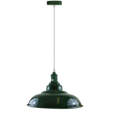 Colours Industrial Retro Loft Metal Ceiling Lamp Shade Pendant Light~1642-15