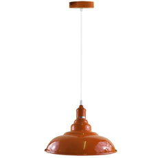 Colours Industrial Retro Loft Metal Ceiling Lamp Shade Pendant Light~1642-6