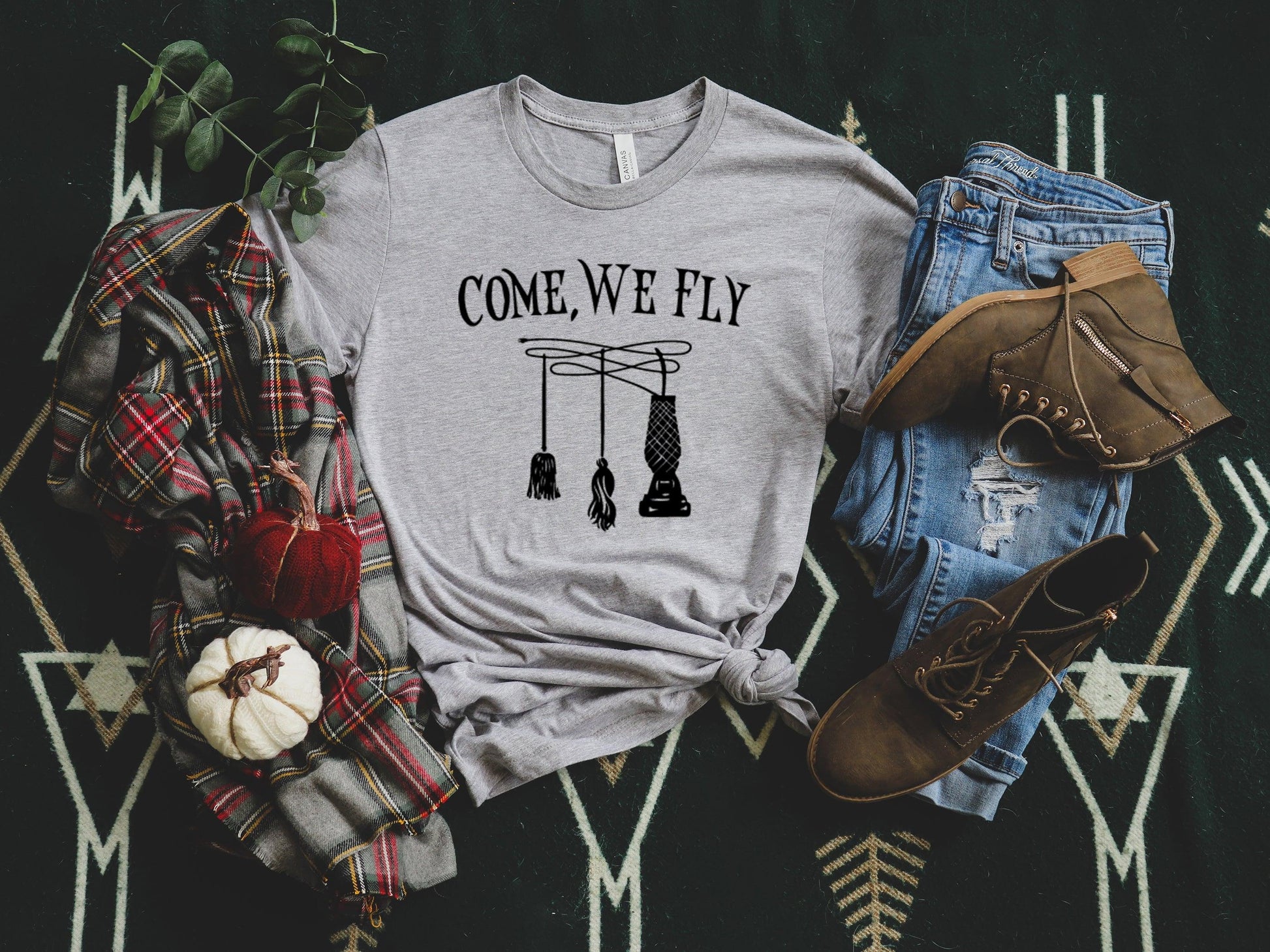 Come We Fly Shirt, Witch Sisters Shirt - Puritific