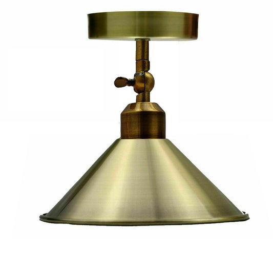 Cone Lampshade adjustable angle ceiling light~1521-0