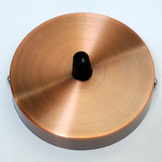 Copper Ceiling Rose Light Pendant For cable~3101-2