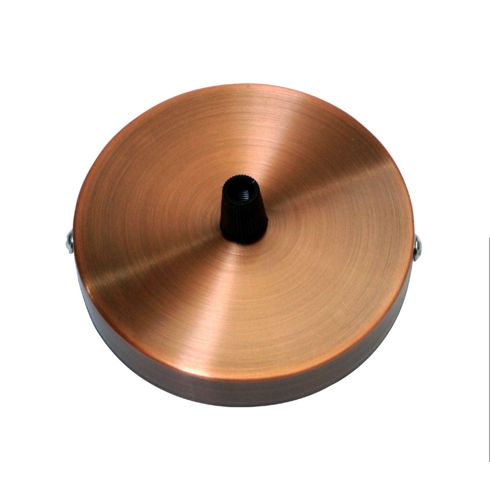 Copper Ceiling Rose Light Pendant For cable~3101-5