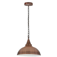 Copper E27 Ceiling Hanging Light Cage Shade Loft Style Metal Pendant Lamp~4345-1