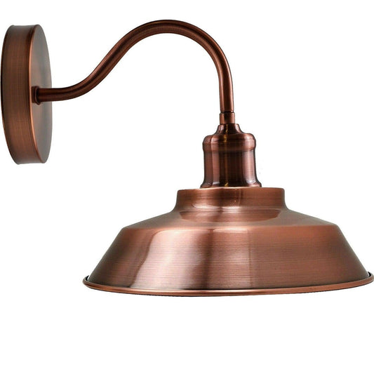 Copper Indoor Industrial Wall Light Modern Wall Sconce Fittings E27 Socket~1739-0