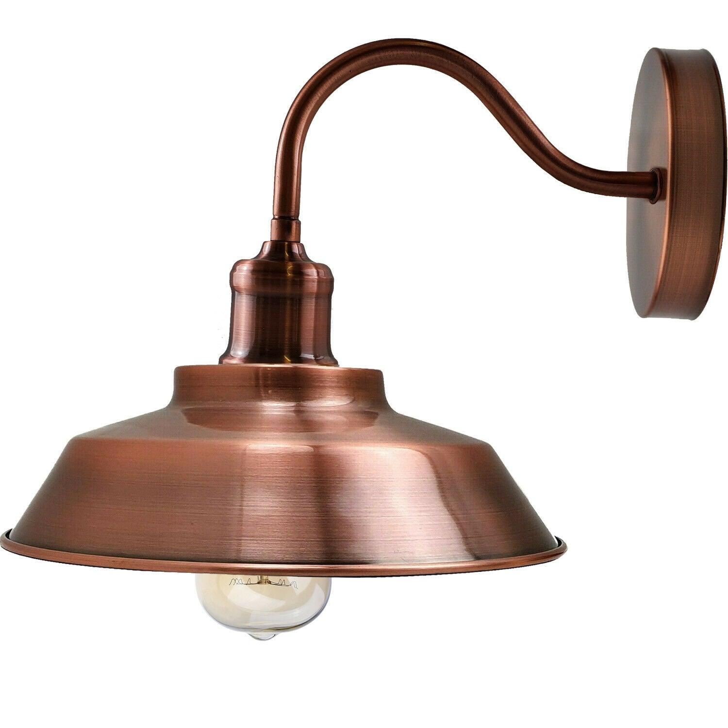 Copper Indoor Industrial Wall Light Modern Wall Sconce Fittings E27 Socket~1739-2