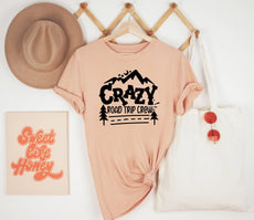 Crazy Road Trip Crew Shirt, Road Trip Shirt - Puritific