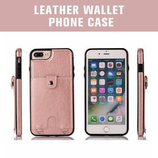 Cross Body Leather Wallet Phone Case - Puritific