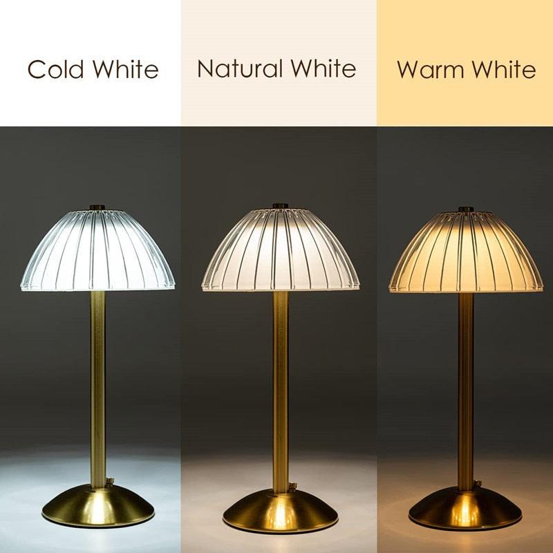 Crystal Rechargeable Table Lamp - Puritific