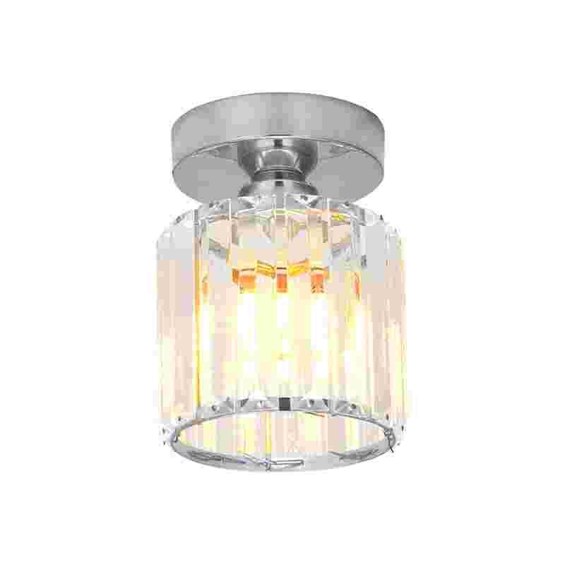 Crystal Semi Flush E27 Ceiling Light Fixture Round Fitting Chandelier Lamp~4505-10