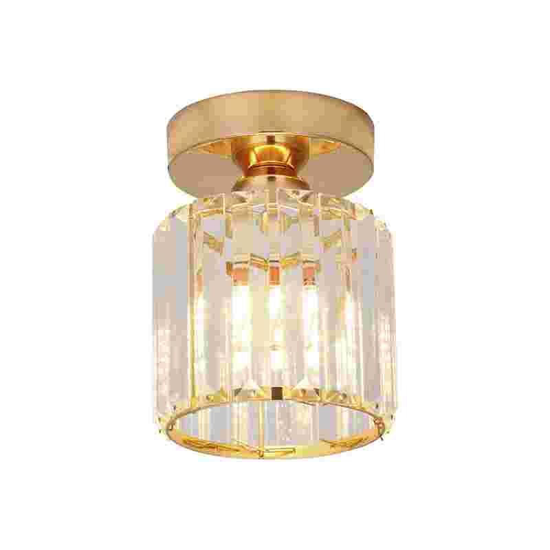 Crystal Semi Flush E27 Ceiling Light Fixture Round Fitting Chandelier Lamp~4505-11