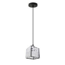 Crystal Shade Square Mini Pendant Kitchen Island Light~4682-8