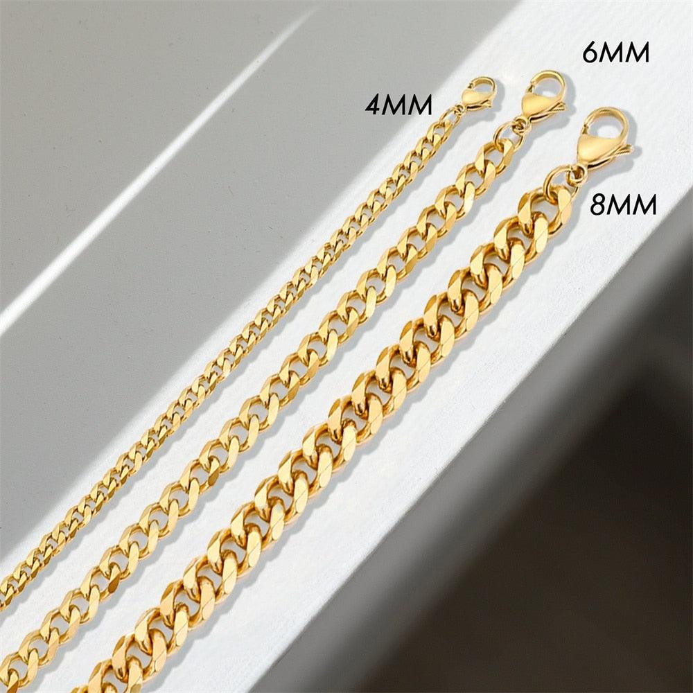 Curb Chain Stainless Steel Bracelet - Puritific