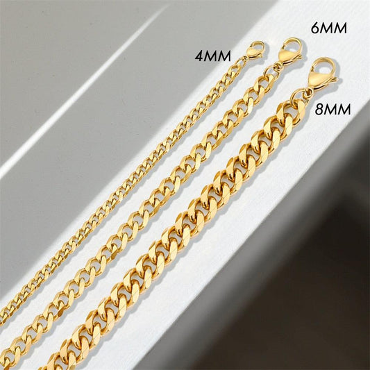 Curb Chain Stainless Steel Bracelet - Puritific