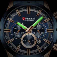 CURREN Men Quartz Watch Top Brand - Puritific