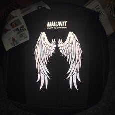 Cut Off Angel Wings Tee - Puritific