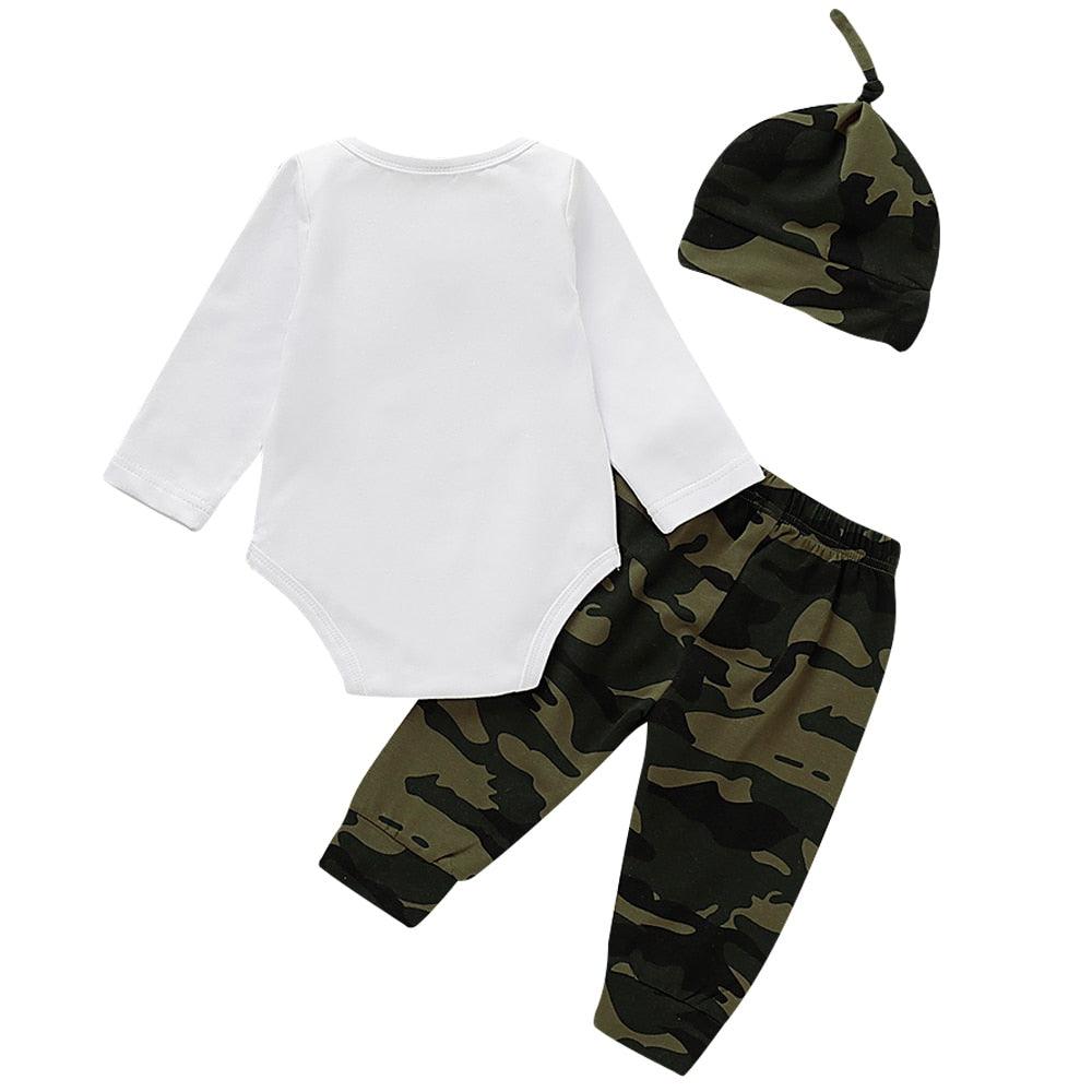 Cute 3PCS Set Newborn Baby Boy Clothes - Puritific