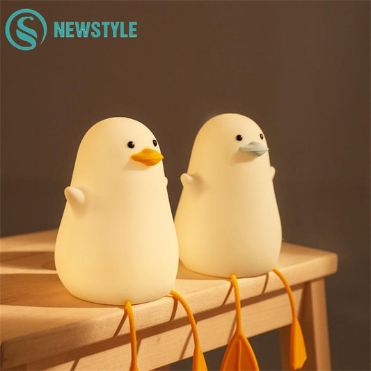 Cute Duck Bedside Night Lamp - Puritific