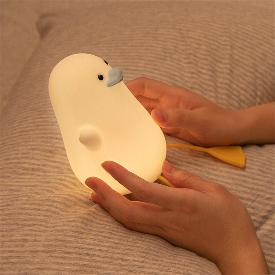 Cute Duck Bedside Night Lamp - Puritific