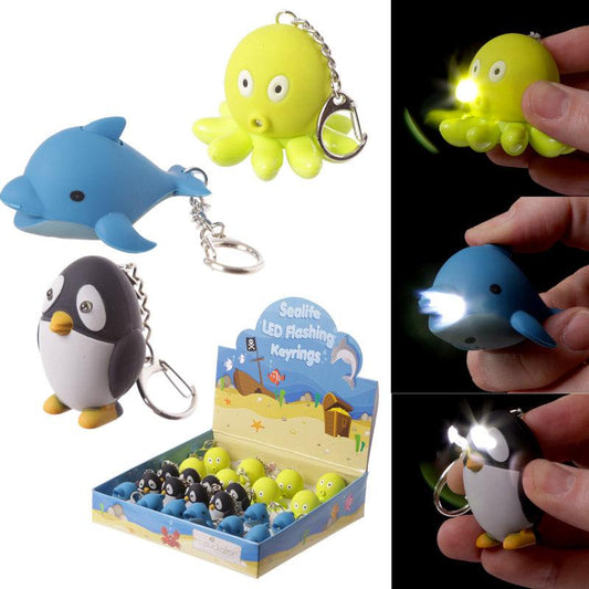 Cute LED Sealife Key Ring KEY19-0