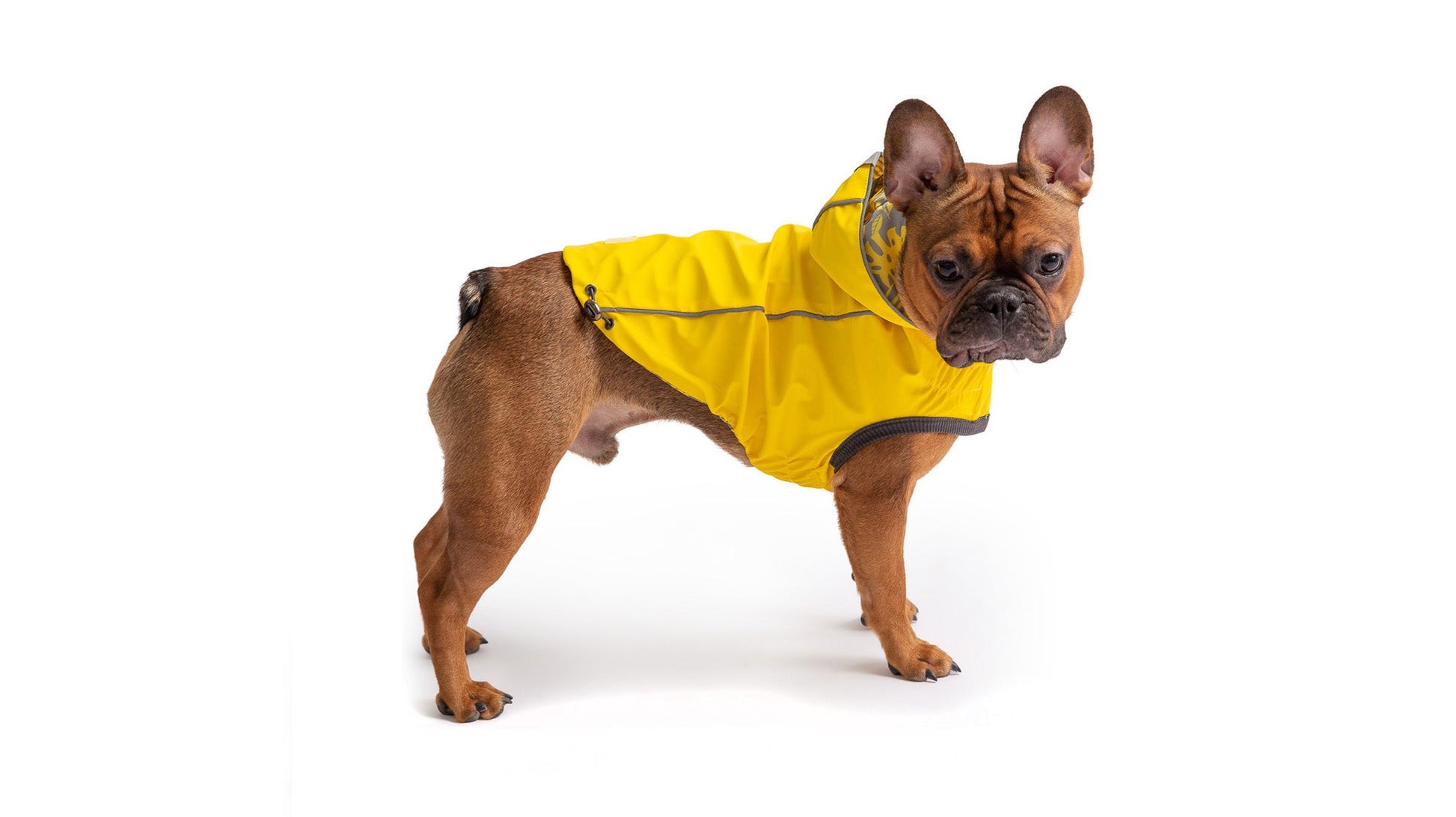 Reversible Elasto-Fit Raincoat - Yellow - Puritific