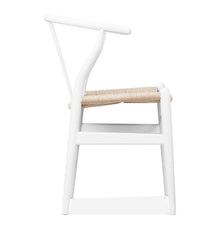 Dagmar Chair - White & Natural Cord-2