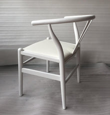 Dagmar Chair - White & White Leather-3