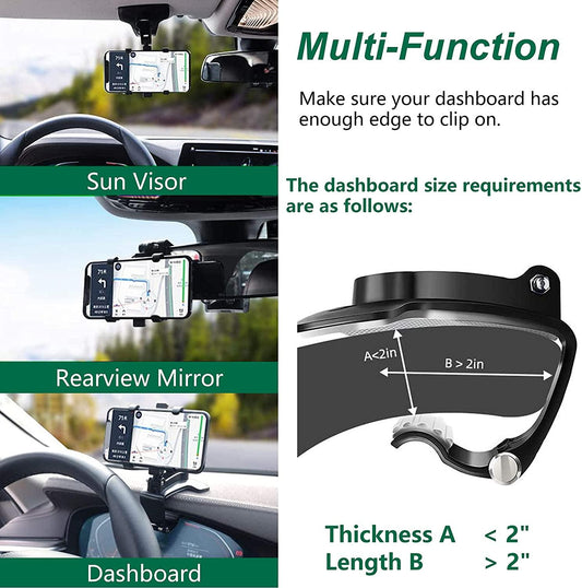 Dashboard Car Phone Holder - Puritific