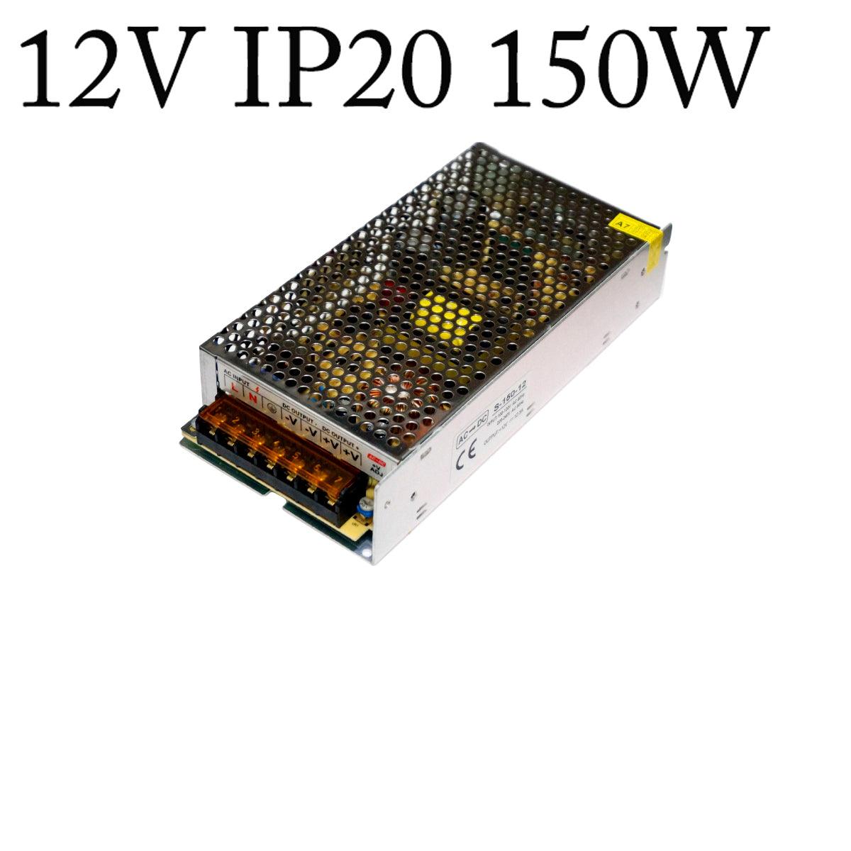 DC 12V IP20 Power Supply Universal Regulated Switching AC to DC Converter AC100V/240V Transformer Driver Adapter for LED Strip Light~4087-9