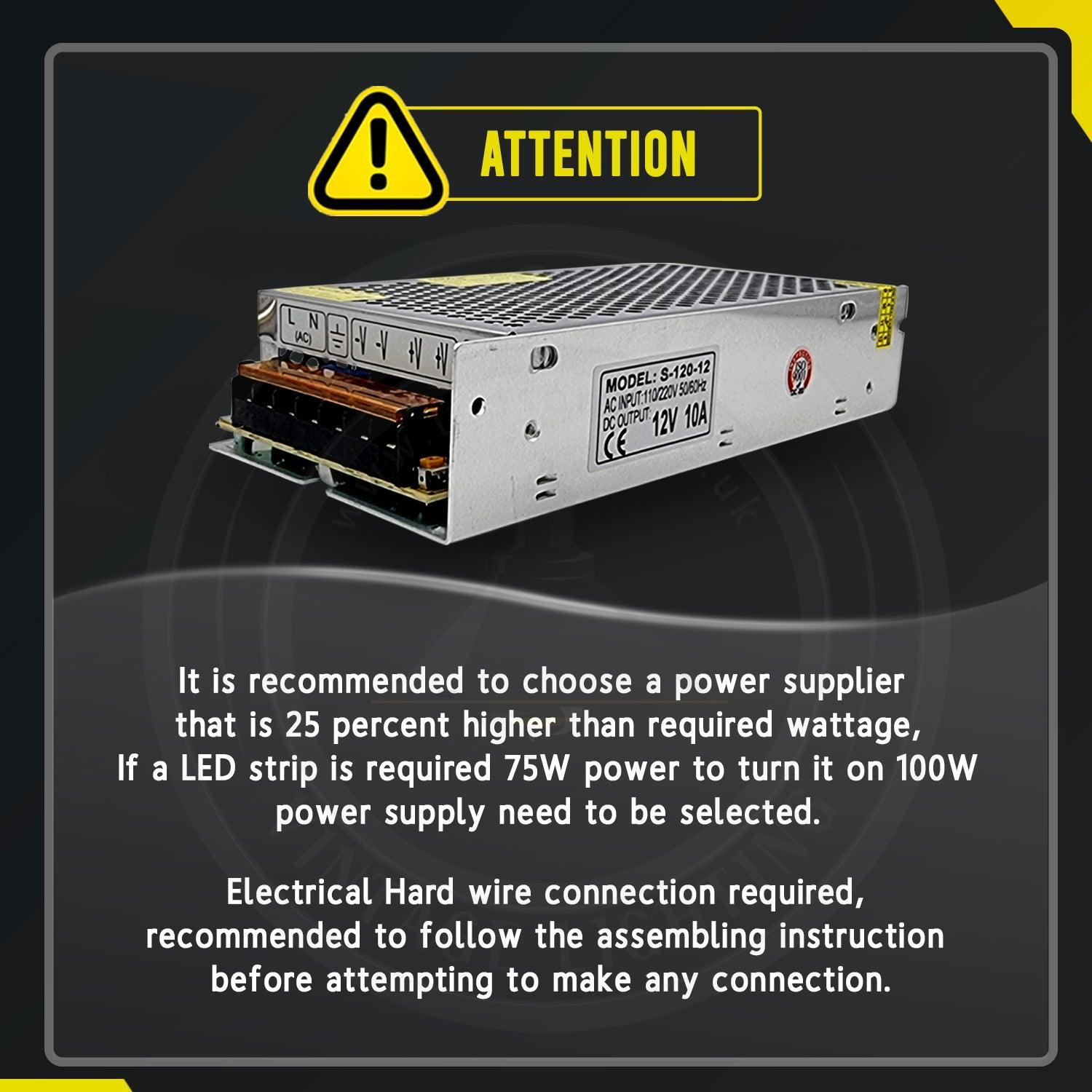 DC 12V IP20 Power Supply Universal Regulated Switching AC to DC Converter AC100V/240V Transformer Driver Adapter for LED Strip Light~4087-37