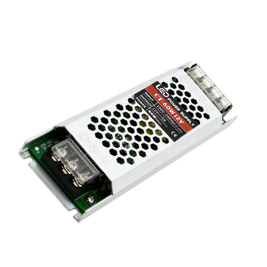 DC12V 60W Ultra Slim LED Driver Power Supply Transformer 240V for LED Strip~2358-0