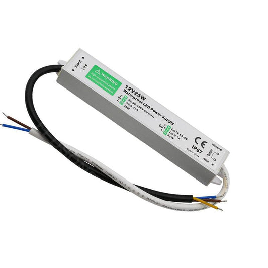 DC12V IP67 24W Waterproof LED Driver Power Supply Transformer~3360-0