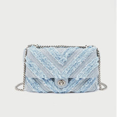 Denim Chain Bag - Puritific