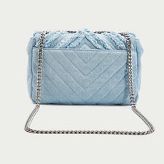 Denim Chain Bag - Puritific