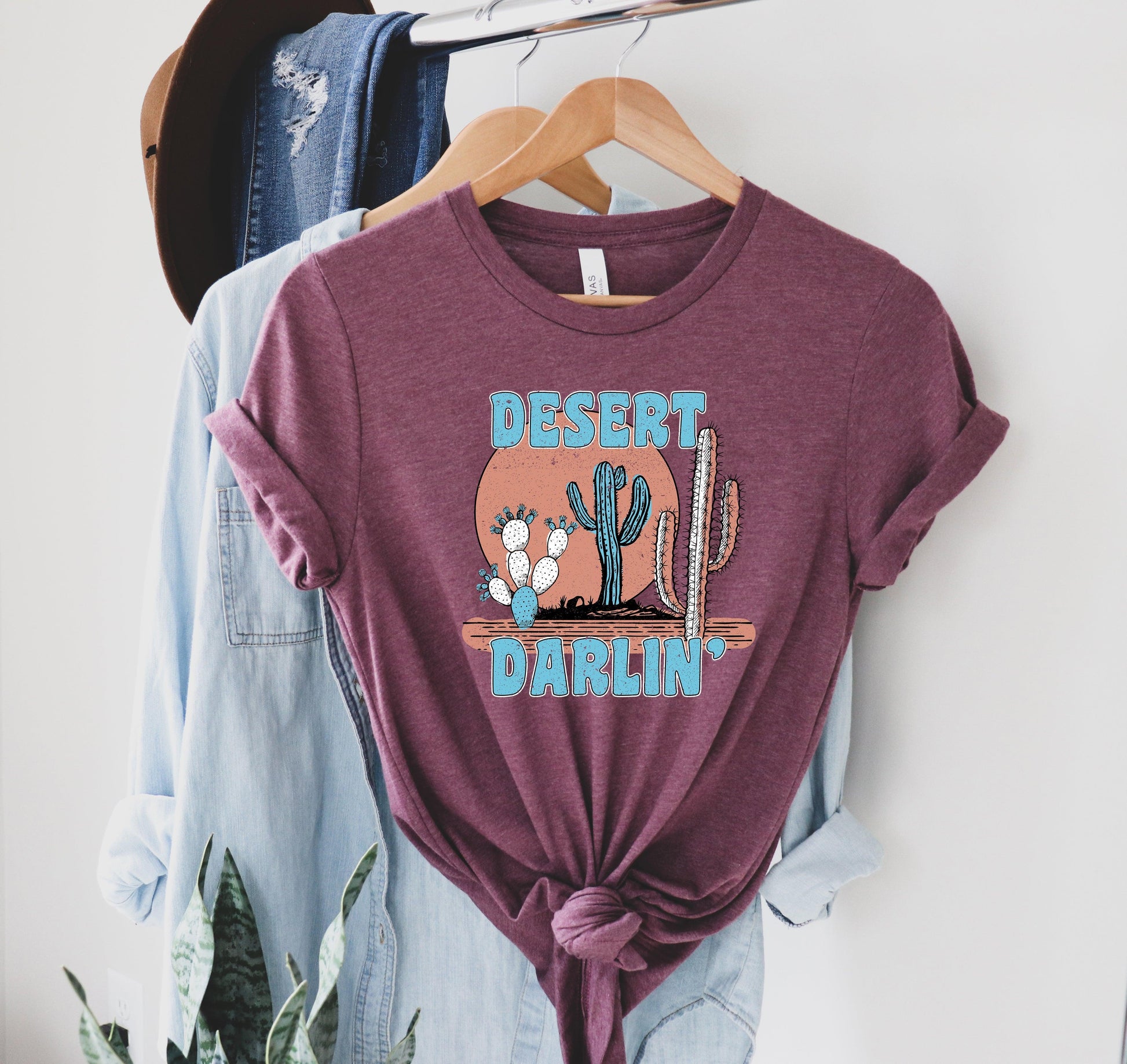 Desert Darlin Shirt, Cactus Shirt - Puritific