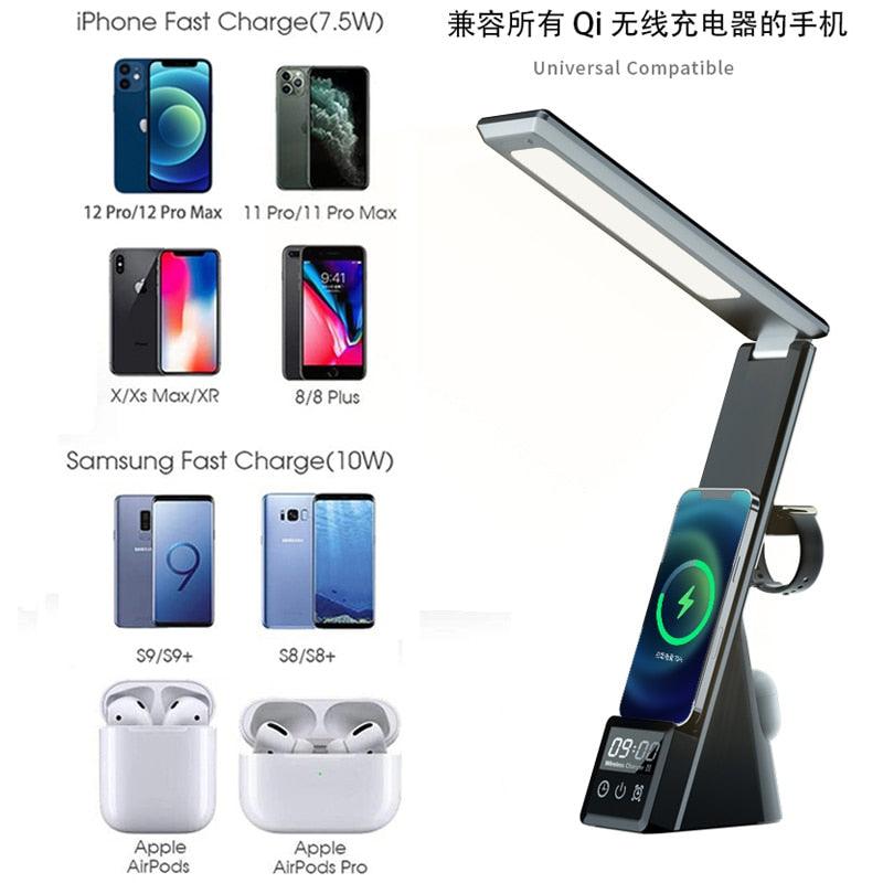 Desk Lamp with Wireless Charger - Puritific