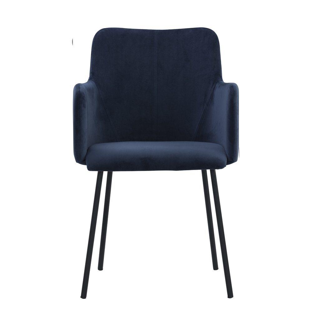 Desta Dining Armchair - Navy-0