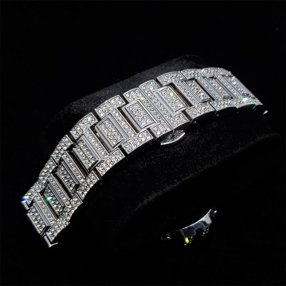 Digital Diamond Quartz Wristwatches - Puritific