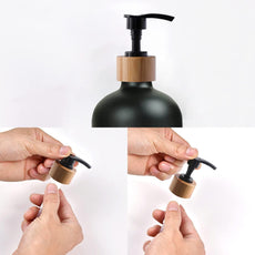 Dish Soap Bottle with Bamboo Pump - Puritific