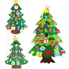 DIY Felt Christmas Tree Pendant - Puritific