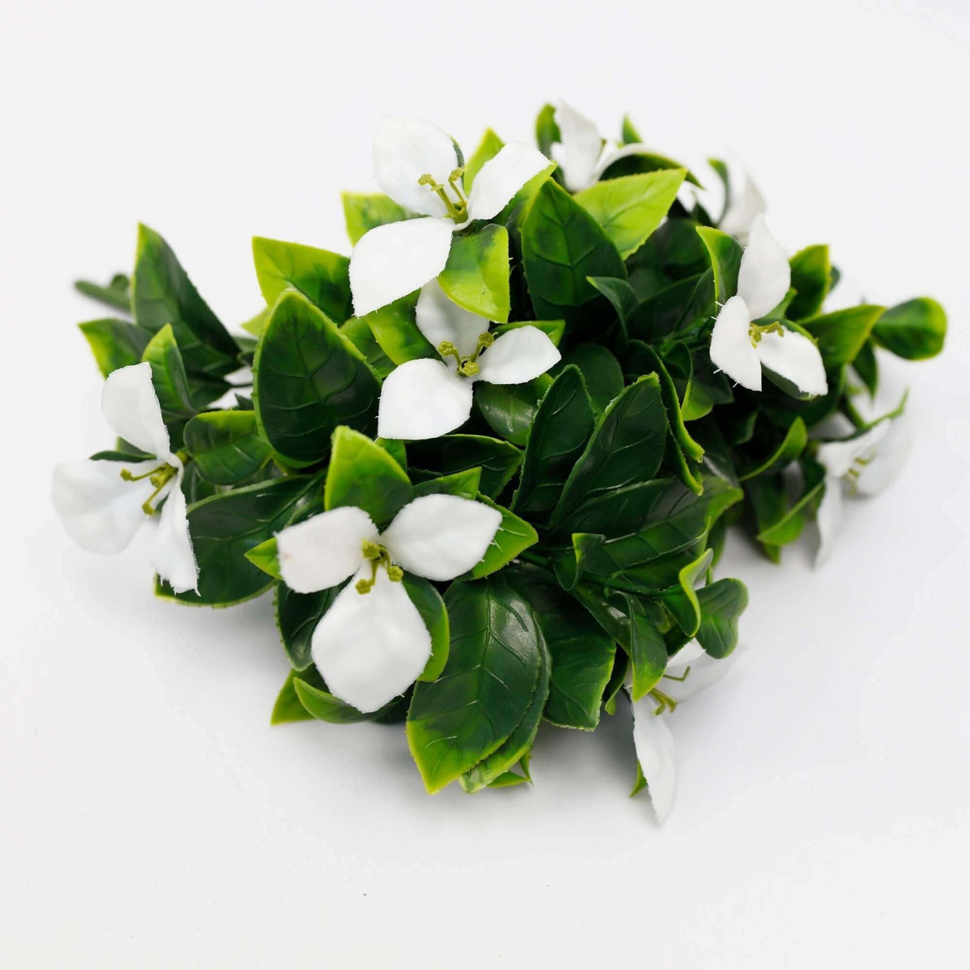 Artificial White Bougainvillea Flower Stem 12" (Living Wall Insert) - Puritific