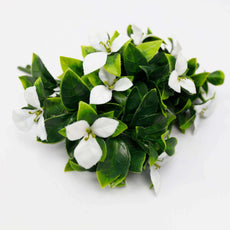 Artificial White Bougainvillea Flower Stem 12