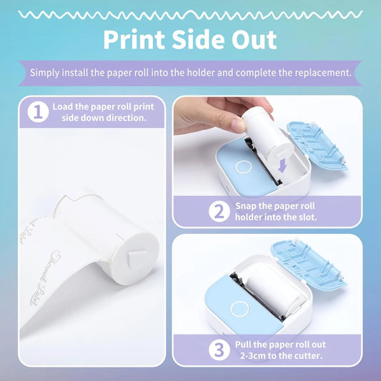 White Sticker Paper - Puritific