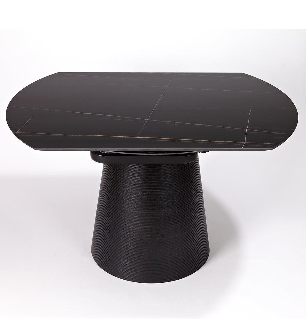 Esbjörn Modern Dining Table - Black-2