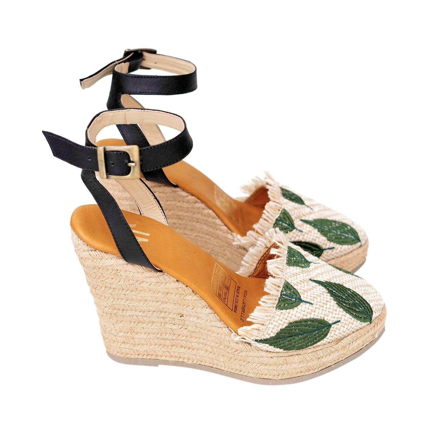 Espadrille Wedges Silvia Cobos Son Green - Puritific