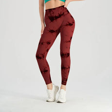 Seamless Tie Dye Leggings - Puritific