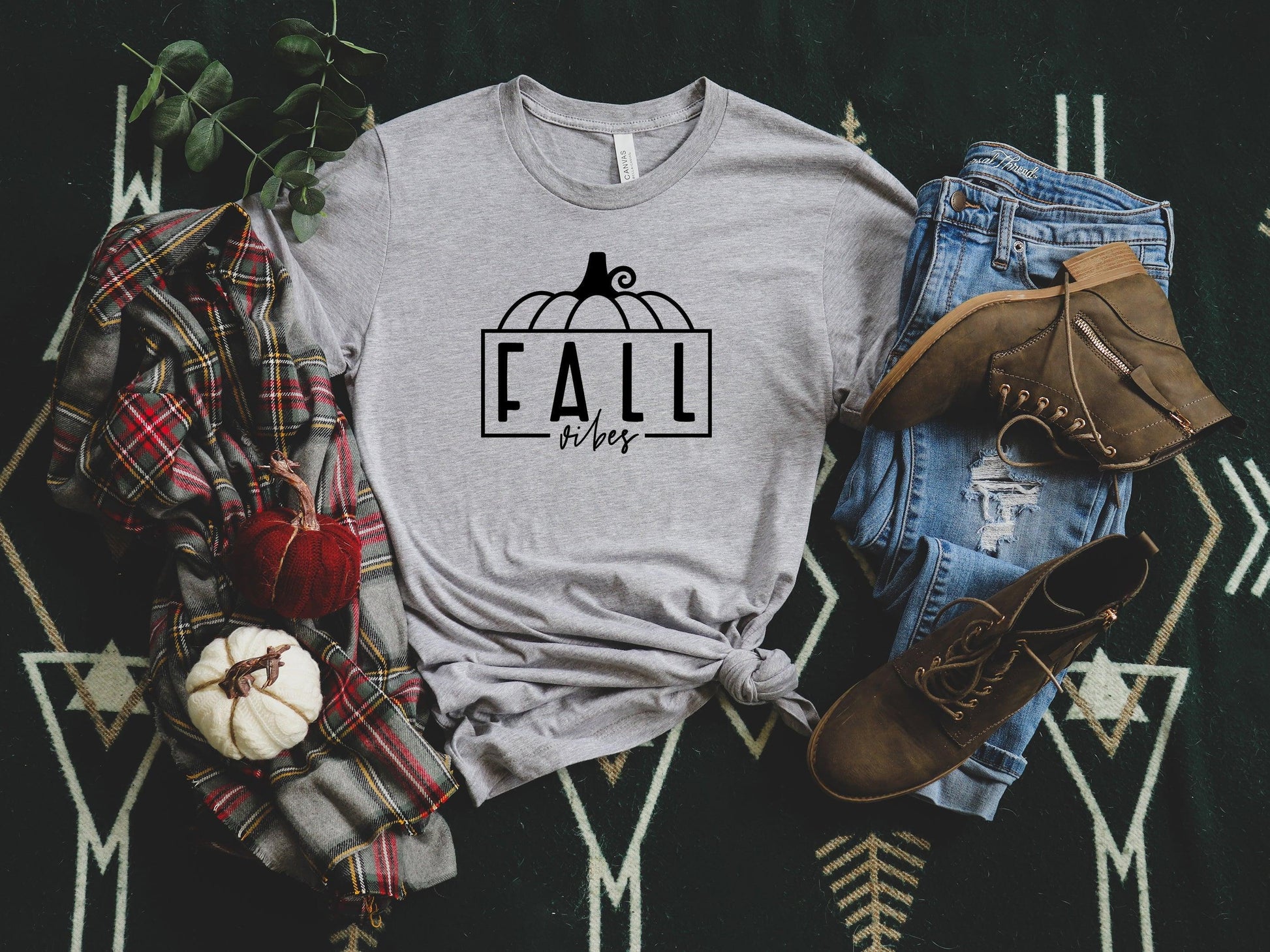 Fall Vibes Shirt, Pumpkin Shirts - Puritific